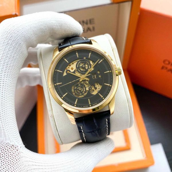 43*13mm men's watches 316l stainless steel stainless strap mechanical movement for women waterproof special wristwatches 12, Slivery;brown
43*13mm men's watches 316l stainless steel stainless strap mechanical movement for women waterproof special wristwatches 12, Slivery;brown