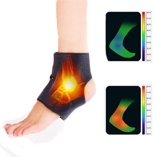 ankle support 1 pair brace adjustable protection belt spontaneous magnetic therapy self-heating protector wrap, Blue;black
ankle support 1 pair brace adjustable protection belt spontaneous magnetic therapy self-heating protector wrap, Blue;black