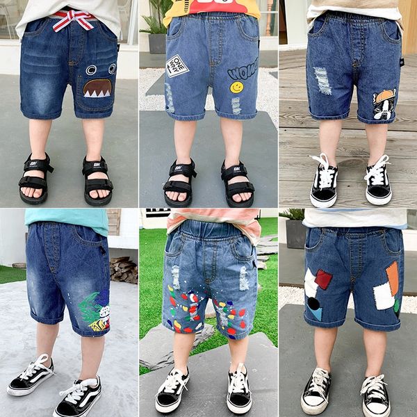 children's clothing boys' denim children's wear and shorts new thin casual denim shorts baby pants trendy, Blue
children's clothing boys' denim children's wear and shorts new thin casual denim shorts baby pants trendy, Blue
