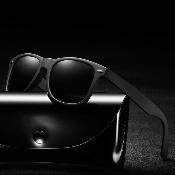 classic polarized sunglasses men's square plastic sun glasses driving fishing glasses colorful retro women's eyewear, White;black 
classic polarized sunglasses men's square plastic sun glasses driving fishing glasses colorful retro women's eyewear, White;black