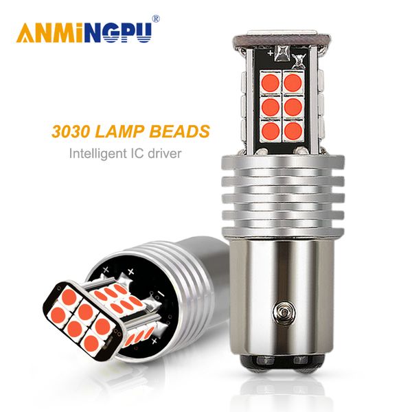 anmingpu 2x car led signal lamp 3030chips led lamp p21/5w 24smd bay15d 1157 bulb for turn signal light reversing lights 12v
anmingpu 2x car led signal lamp 3030chips led lamp p21/5w 24smd bay15d 1157 bulb for turn signal light reversing lights 12v