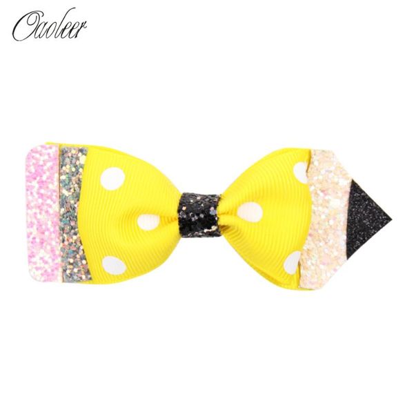 10cm back to school hair bows for students dot print barrettes glitter pencil hairgrips for girls handmade kids hair accessories, Slivery;white
10cm back to school hair bows for students dot print barrettes glitter pencil hairgrips for girls handmade kids hair accessories, Slivery;white