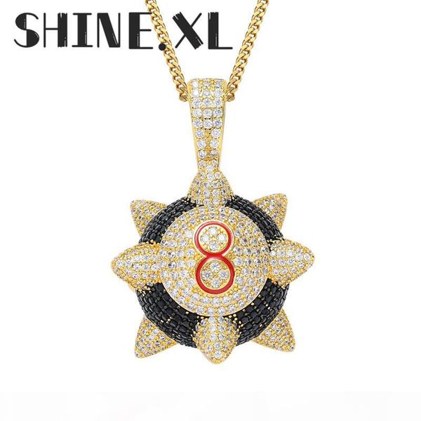 hip hop charm meteor hammer snumber 8 pendants with tennis chain copper material cubic zirconia jewelry gift, Silver
hip hop charm meteor hammer snumber 8 pendants with tennis chain copper material cubic zirconia jewelry gift, Silver