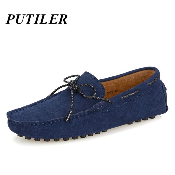 men suede leather loafers breathable moccasins casual boat shoes for men classic driving shoes blue flats blue skor, Black
men suede leather loafers breathable moccasins casual boat shoes for men classic driving shoes blue flats blue skor, Black