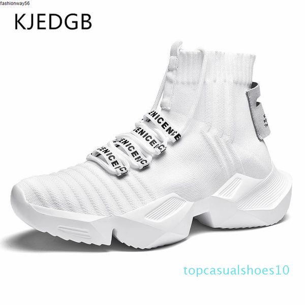 men's shoes kjedgb casual high-fashion light platform sneakers black white breathable male thick-soled chunky socks shoes t10
men's shoes kjedgb casual high-fashion light platform sneakers black white breathable male thick-soled chunky socks shoes t10