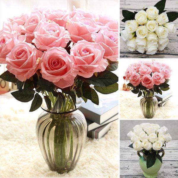 18pcs/lots artificial rose flowers silk cloth flower for home party decoration wedding bouquet flowers fall decor fake
18pcs/lots artificial rose flowers silk cloth flower for home party decoration wedding bouquet flowers fall decor fake