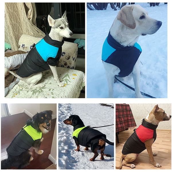 Winter Pet Dog Clothes Warm Big Dog Coat Puppy Clothing Waterproof Pet Vest Jacket For Small Medium Large Dogs Winter Warm Apparel Clothes
Winter Pet Dog Clothes Warm Big Dog Coat Puppy Clothing Waterproof Pet Vest Jacket For Small Medium Large Dogs Winter Warm Apparel Clothes