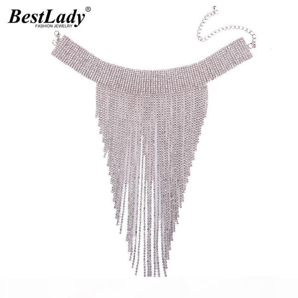 lady special design tassel collar pendant long chokers necklace women rhinestone wedding maxi statement necklace wholesale, Golden;silver
lady special design tassel collar pendant long chokers necklace women rhinestone wedding maxi statement necklace wholesale, Golden;silver