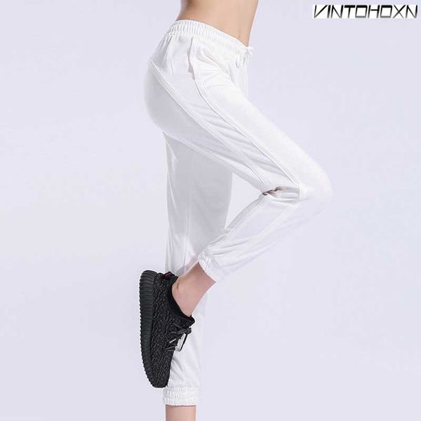 running pants women long yoga workout sweatpants fitness sports gym hiking high waist clothing women's trousers for female 18270, Black;blue
running pants women long yoga workout sweatpants fitness sports gym hiking high waist clothing women's trousers for female 18270, Black;blue