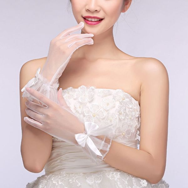 lace mesh gloves see through black white gloves etiquette white wrist large bowknot transparent net yarn, Blue;gray
lace mesh gloves see through black white gloves etiquette white wrist large bowknot transparent net yarn, Blue;gray