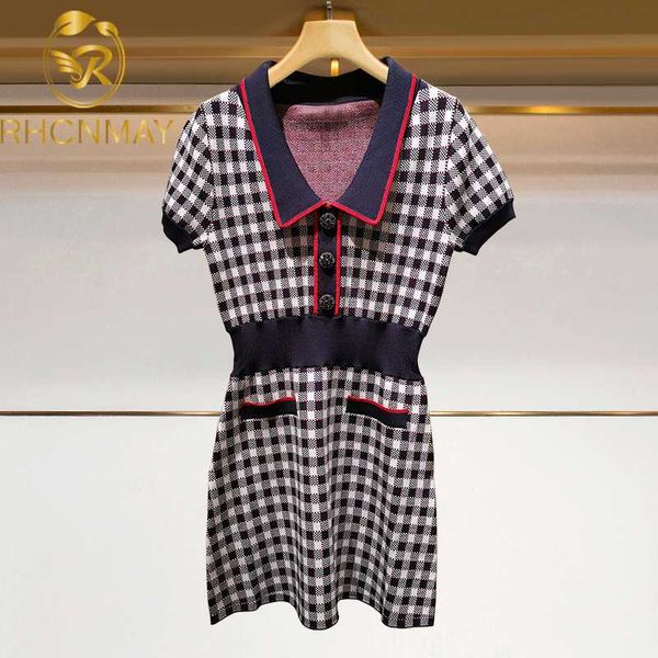 casual dresses fashion runway 2021 summer women's patchwork lapel plaid decorative short sleeve mini dress, Black;gray
casual dresses fashion runway 2021 summer women's patchwork lapel plaid decorative short sleeve mini dress, Black;gray