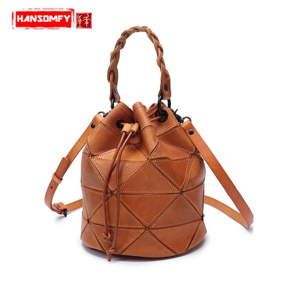 genuine leather women bag vegetable suede stitching bucket bag retro female handmade leather handbags small messenger
genuine leather women bag vegetable suede stitching bucket bag retro female handmade leather handbags small messenger