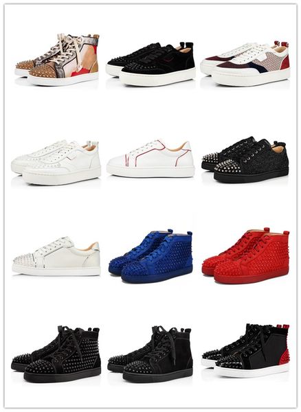 cl shoes2019 моды red bottoms обувь шипованных шипы плоских кроссовки для мужчин женщины блесток партии lovers подлинной кожа случайных закл, Black
cl shoes2019 моды red bottoms обувь шипованных шипы плоских кроссовки для мужчин женщины блесток партии lovers подлинной кожа случайных закл, Black