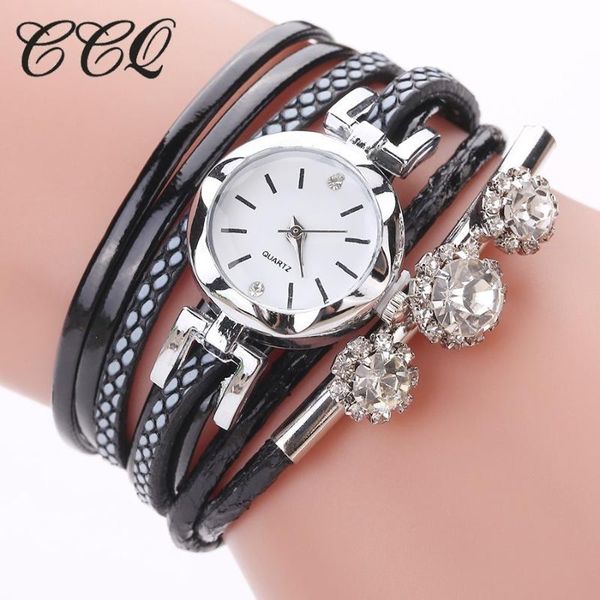 ccq brand women bracelet rhinestone quartz watches 2020 new ladies fashion leather dress clock vintage watches drop shipping, Slivery;brown
ccq brand women bracelet rhinestone quartz watches 2020 new ladies fashion leather dress clock vintage watches drop shipping, Slivery;brown