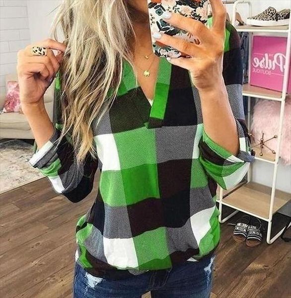 2020 autumn winter women blouses vintage hollow out v neck regular plaid casual belong sleeve 5xl big large plus sizes, White
2020 autumn winter women blouses vintage hollow out v neck regular plaid casual belong sleeve 5xl big large plus sizes, White