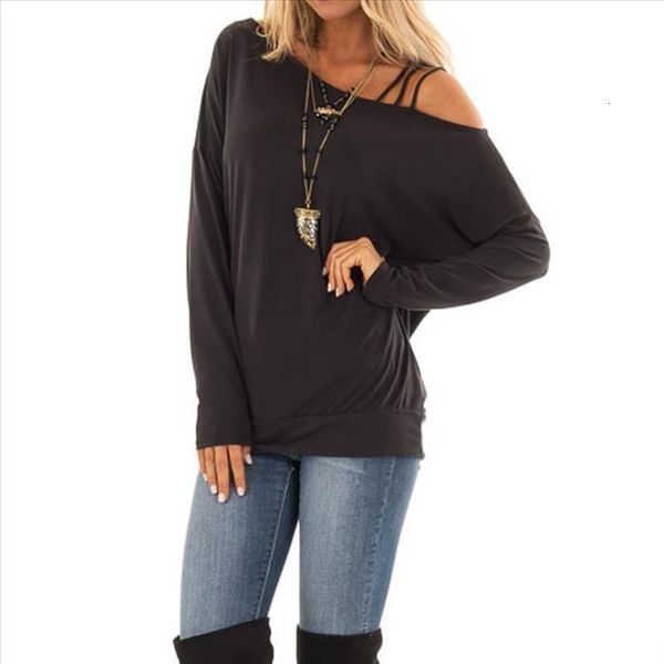 womens casual sleek minimalist pure black long sleeved shirt hem with a cold shoulder shirt off shoulder 38, White
womens casual sleek minimalist pure black long sleeved shirt hem with a cold shoulder shirt off shoulder 38, White