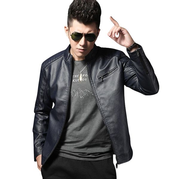men genuine leather jacket 2020 spring and autumn fashion sheepskin slim short male motorcycle leather jacket teenage boy 635, Black
men genuine leather jacket 2020 spring and autumn fashion sheepskin slim short male motorcycle leather jacket teenage boy 635, Black