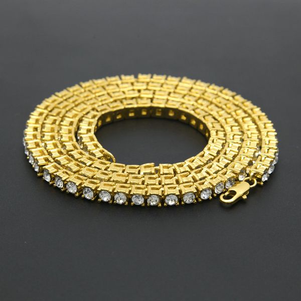 2016 us 737 hip hop gold chain 1 row 6mm round cut tennis necklace chain inch length mens punk iced out rhinestone chain whole2019 ycppt, Black
2016 us 737 hip hop gold chain 1 row 6mm round cut tennis necklace chain inch length mens punk iced out rhinestone chain whole2019 ycppt, Black