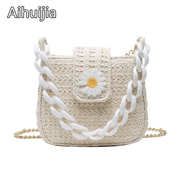leisure vacation shoulder messenger bag straw beach handbag daisy embroidery women shoulder bag fashion chain lady crossbody
leisure vacation shoulder messenger bag straw beach handbag daisy embroidery women shoulder bag fashion chain lady crossbody