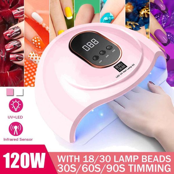 120w uv led nail lamp nail art gels dryer curing timing manicure machine 30s/60s / 90s timer
120w uv led nail lamp nail art gels dryer curing timing manicure machine 30s/60s / 90s timer