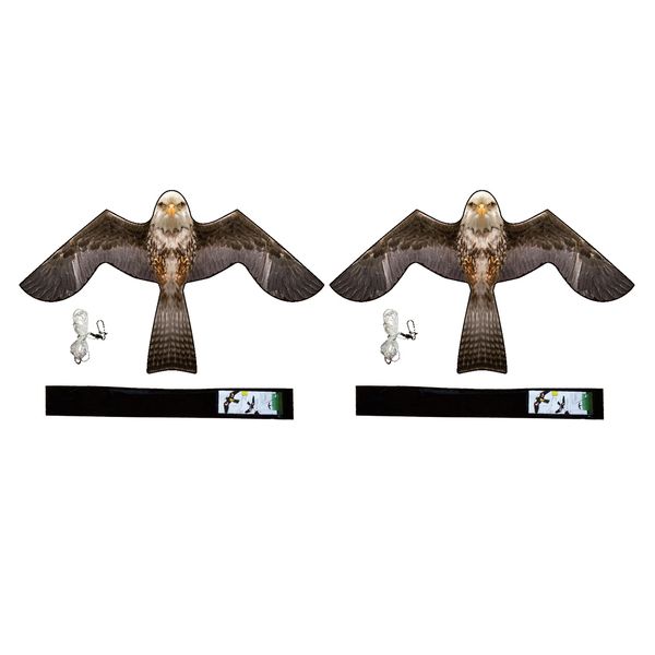 2pcs hawk отпугивания птиц кайт с струнный сорняками борьба с вредителями сада protector
2pcs hawk отпугивания птиц кайт с струнный сорняками борьба с вредителями сада protector