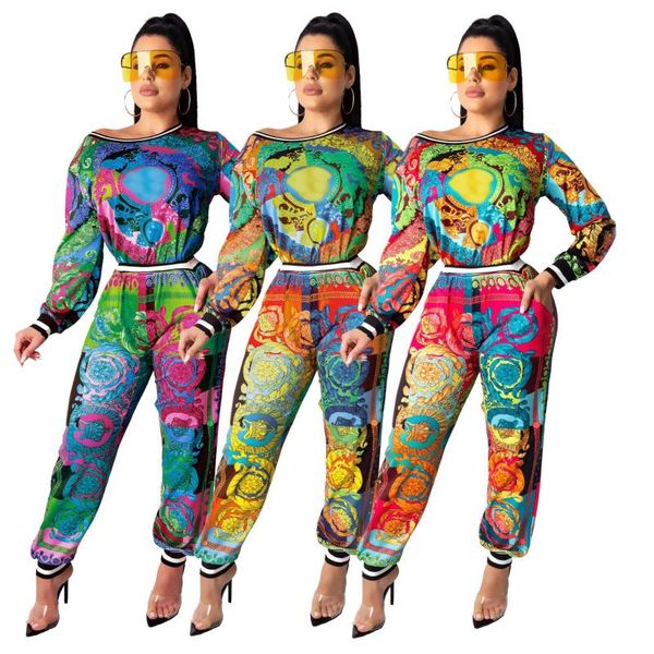 fashion women's suits with digital printing sports style two pieces suit tracksuit women winter outfits women clothing, White
fashion women's suits with digital printing sports style two pieces suit tracksuit women winter outfits women clothing, White