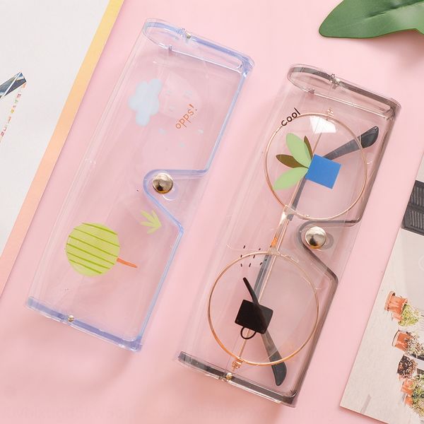 baobaobao students' myopia transparent soft pvc boutique small case glasses case myopia glasses box gift, Blue
baobaobao students' myopia transparent soft pvc boutique small case glasses case myopia glasses box gift, Blue