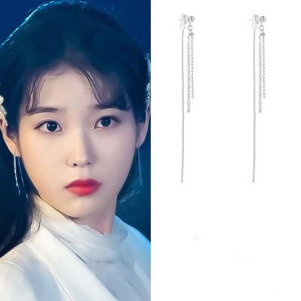 del luna l iu korean dramas silver tv fashion tassels personality eardrop for women earrings pendientes brincos ornament
del luna l iu korean dramas silver tv fashion tassels personality eardrop for women earrings pendientes brincos ornament