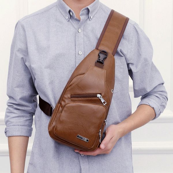 2020 new style men's bag sports business backpack men chest pack usb headphone jack charging travel shoulder bag
2020 new style men's bag sports business backpack men chest pack usb headphone jack charging travel shoulder bag