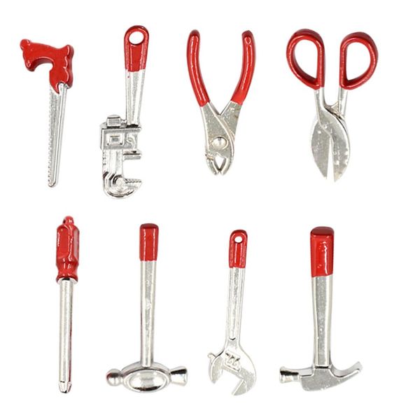 1/6th scale metal repair maintenance hand tools kit set for 12inch soldier action figures dolls toys parts