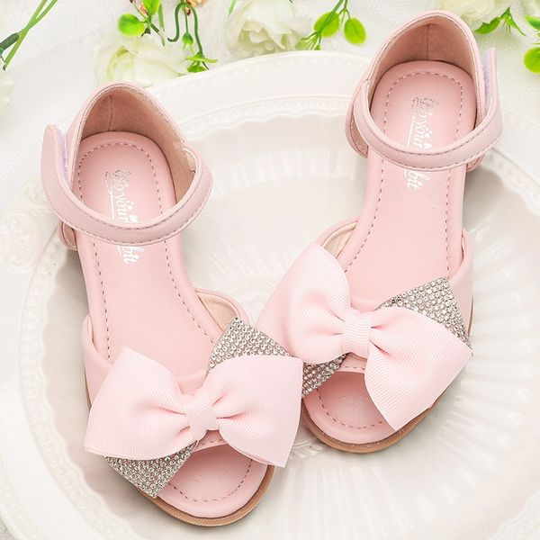 girls' 2020 and butterfly sandals new korean style super moving little princess shoes girls' flash diamond bow children's san, Black;red 
girls' 2020 and butterfly sandals new korean style super moving little princess shoes girls' flash diamond bow children's san, Black;red