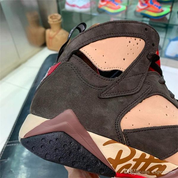 2019 7s authentic patta x air 7 og sp shimmer retro tough red mahogany mink velvet brown at3375-200 vii men basketball shoes with box
2019 7s authentic patta x air 7 og sp shimmer retro tough red mahogany mink velvet brown at3375-200 vii men basketball shoes with box