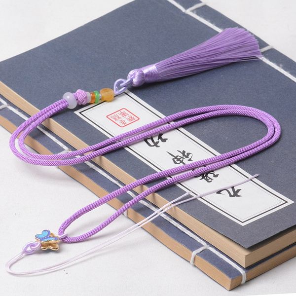 xjidv hand-woven chinese style tassel necklace lanyard handmade diy handmade diy hand-made literary game accessories sweater chain adjustmen, Silver
xjidv hand-woven chinese style tassel necklace lanyard handmade diy handmade diy hand-made literary game accessories sweater chain adjustmen, Silver