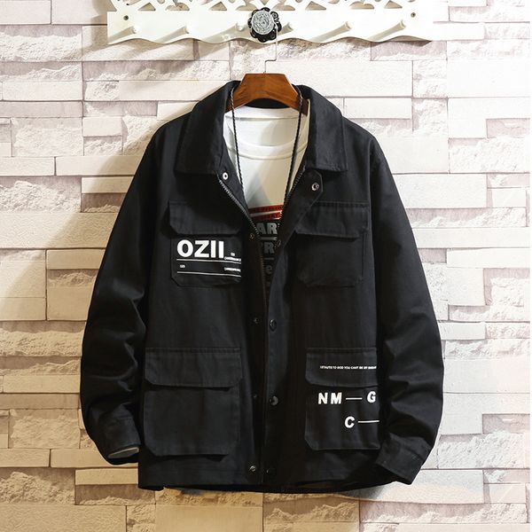 jacket men masculino clothes fashion casual jackets man outwear spring turn-down collar coat, Black;brown
jacket men masculino clothes fashion casual jackets man outwear spring turn-down collar coat, Black;brown