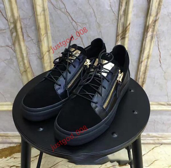 giuseppe zanotti shoes высокое качество моды три стиля черного цвета с оловом повседневной обувь brand new zipper плоских шнурки мужчины жен, Black
giuseppe zanotti shoes высокое качество моды три стиля черного цвета с оловом повседневной обувь brand new zipper плоских шнурки мужчины жен, Black