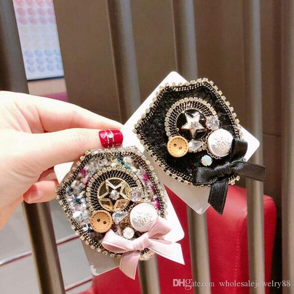 wholesale korea handmade crystal star badge brooch peltate fabrich corsage brooches women girl suit lapel pins accessories, Gray
wholesale korea handmade crystal star badge brooch peltate fabrich corsage brooches women girl suit lapel pins accessories, Gray