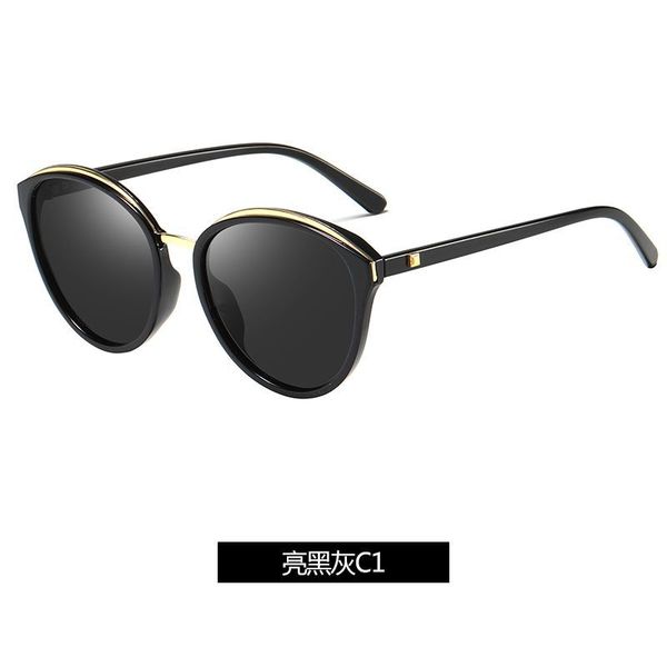 new polarized sunglasses female fashion travel personality classic custom prescription sunglasses, White;black
new polarized sunglasses female fashion travel personality classic custom prescription sunglasses, White;black