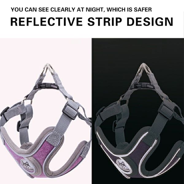 reflective pet dog harness leash set durable adjustable puppy harnesses collar for dogs soft chest strap lead belts pet supplies
reflective pet dog harness leash set durable adjustable puppy harnesses collar for dogs soft chest strap lead belts pet supplies