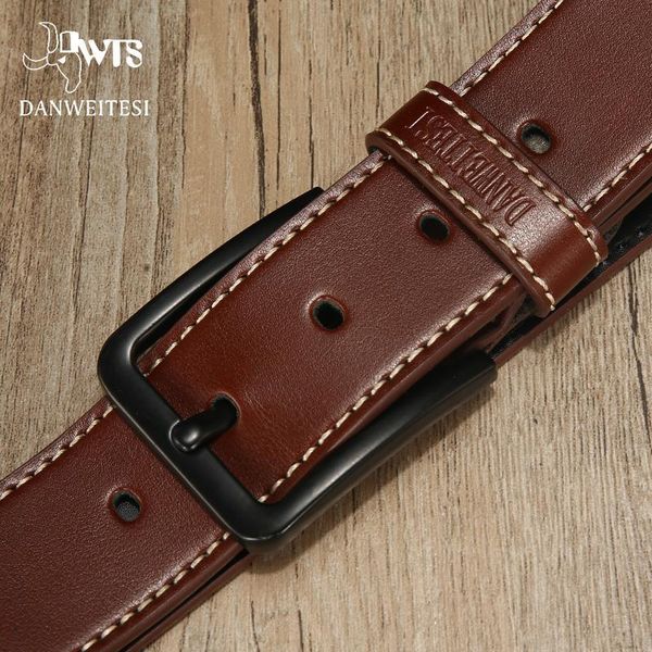 men belt designer cow genuine leather luxury strap male belts man pin buckle cowhide belt 95-125cm, Black;brown
men belt designer cow genuine leather luxury strap male belts man pin buckle cowhide belt 95-125cm, Black;brown