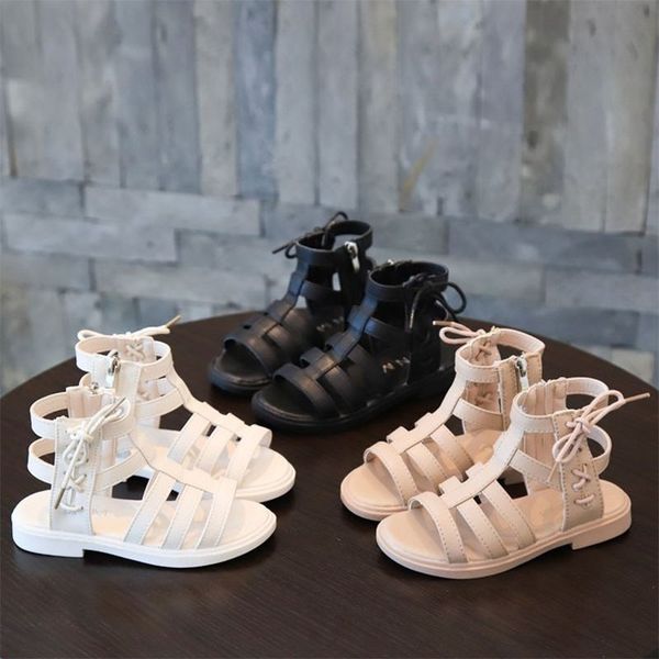 girls roman new little girl princess sandals shoes medium and large children's sandals student soft bottom children's shoes, Black;red
girls roman new little girl princess sandals shoes medium and large children's sandals student soft bottom children's shoes, Black;red