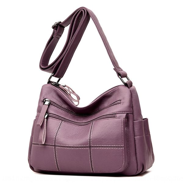 2020 new shoulder summer mid-year women's shoulder messenger bag large capacity soft leather women's mother bag
2020 new shoulder summer mid-year women's shoulder messenger bag large capacity soft leather women's mother bag
