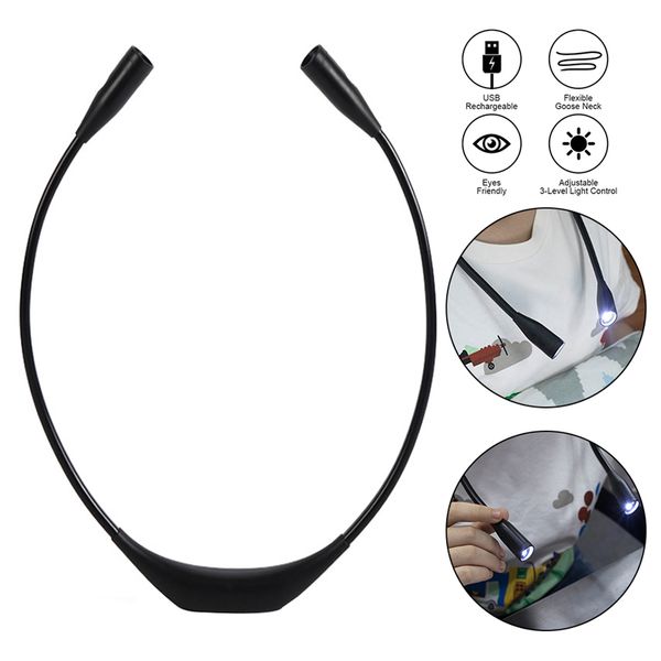 dimmable flexible arm reading lamp jogging at night hands-usb rechargeable neck suspension touch control 4 led adjustable angle 10094
dimmable flexible arm reading lamp jogging at night hands-usb rechargeable neck suspension touch control 4 led adjustable angle 10094