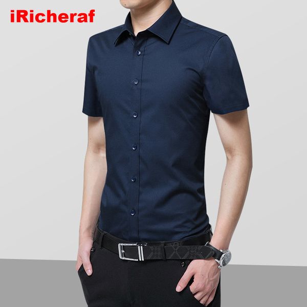 men's dress shirts iricheraf 2021 summer non-ironing mens short sleeve solid formal business men shirt white black plus size 7xl 8xl
men's dress shirts iricheraf 2021 summer non-ironing mens short sleeve solid formal business men shirt white black plus size 7xl 8xl