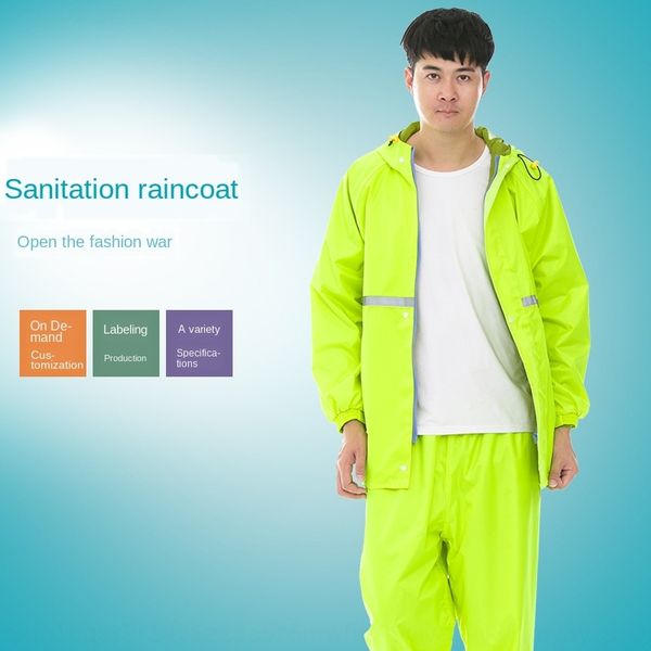 sanitation sanitary double-layer thickened split double-layer thickened split reflective raincoat suit sanitation cleaner raincoat, Red;brown
sanitation sanitary double-layer thickened split double-layer thickened split reflective raincoat suit sanitation cleaner raincoat, Red;brown