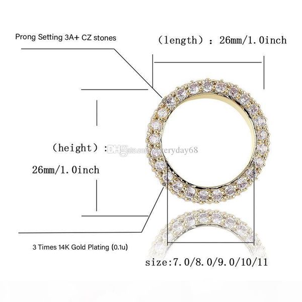 роскошные мужчины женщины ringd позолоченные 3 ряды cz ring hip hop bling кольца ювелирные изделия с бриллиантами для мужчин женщин размер 7, Silver
роскошные мужчины женщины ringd позолоченные 3 ряды cz ring hip hop bling кольца ювелирные изделия с бриллиантами для мужчин женщин размер 7, Silver