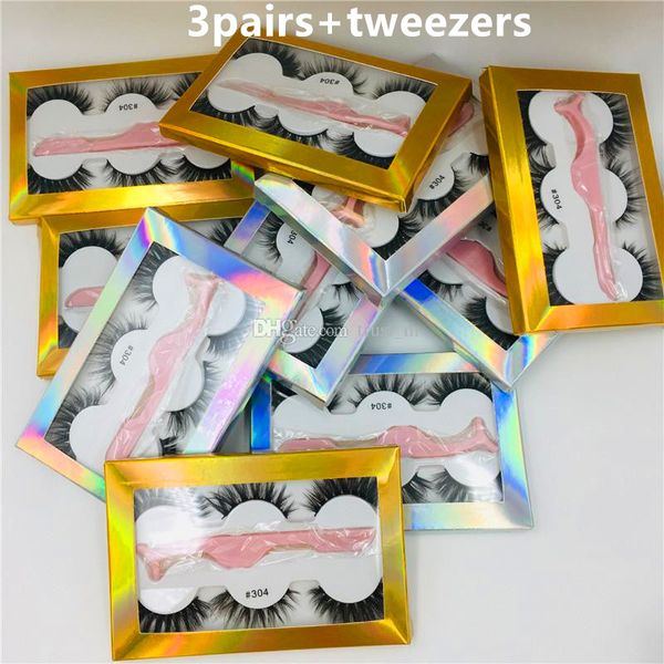new 3pairs set mix style false eyelashes fake 3d mink eyelashes natural eyelash extension with eyelash tweezer applicator makeup tool dhl
new 3pairs set mix style false eyelashes fake 3d mink eyelashes natural eyelash extension with eyelash tweezer applicator makeup tool dhl