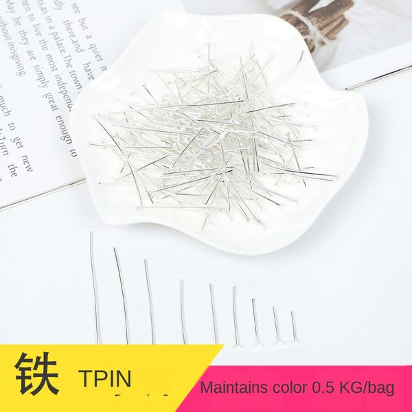 t-shaped diy accessories needle/t-shaped needle color retaining electroplating beads needle 1 kg/bag diy accessories, Silver
t-shaped diy accessories needle/t-shaped needle color retaining electroplating beads needle 1 kg/bag diy accessories, Silver