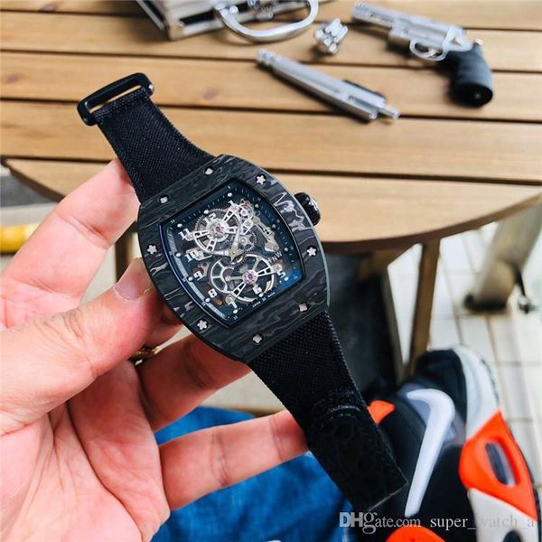 super 119 rm17-02 montre de luxe mechanical movement wine barrel watchcase rubber watchband designer watches waterproof 50m, Slivery;brown
super 119 rm17-02 montre de luxe mechanical movement wine barrel watchcase rubber watchband designer watches waterproof 50m, Slivery;brown