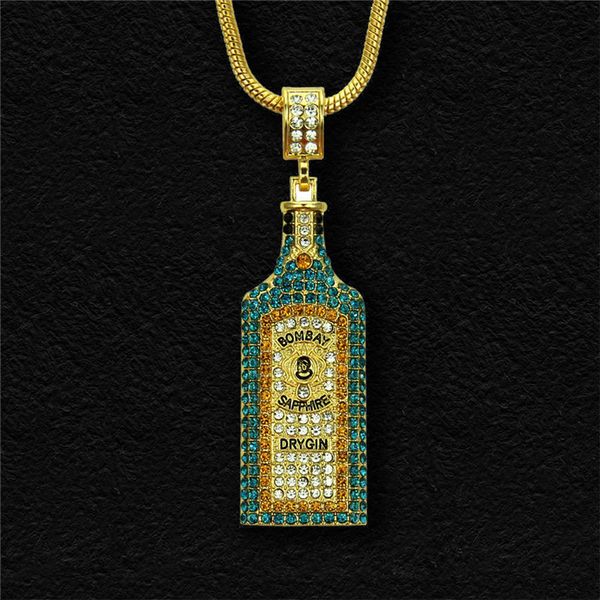 new wine bottle necklaces hip hop full rhinestone iced out pendant necklace for couple lovers jewelry, Silver
new wine bottle necklaces hip hop full rhinestone iced out pendant necklace for couple lovers jewelry, Silver