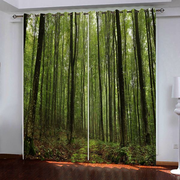 green forest modern curtains for living room bedroom kitchen window 3d curtain treatment drapes home l decoration
green forest modern curtains for living room bedroom kitchen window 3d curtain treatment drapes home l decoration